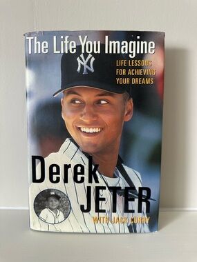 The Life You Imagine by Derek Jeter - Navy & White Hardcover